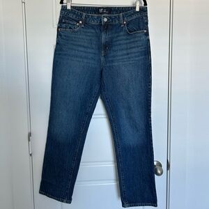 GAP Women's Straight Leg Jeans in Deep Blue